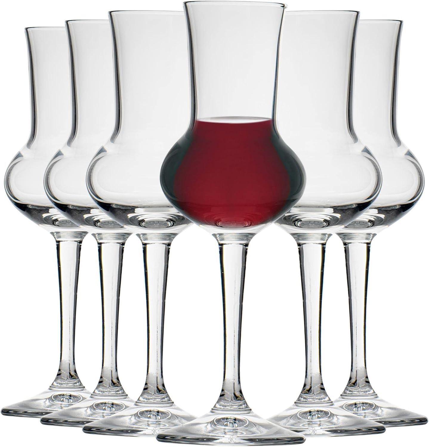 Bormioli Rocco Restaurant liqueur glasses, 80 ml, pack of 6