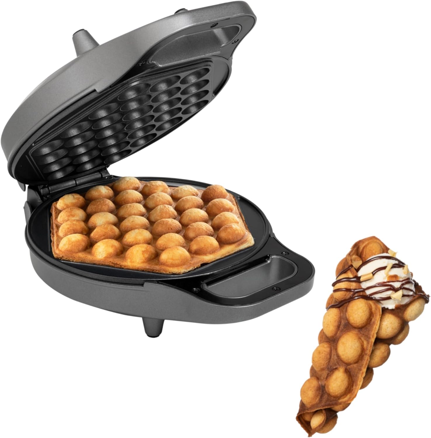 Princess Waffle Iron, Black