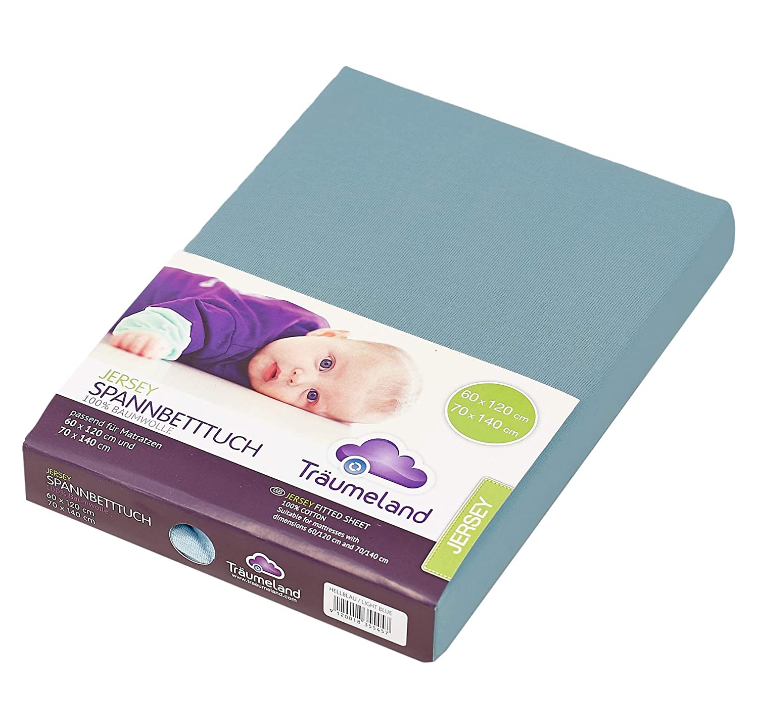 Traeumeland Träumeland Jersey Fitted Sheet