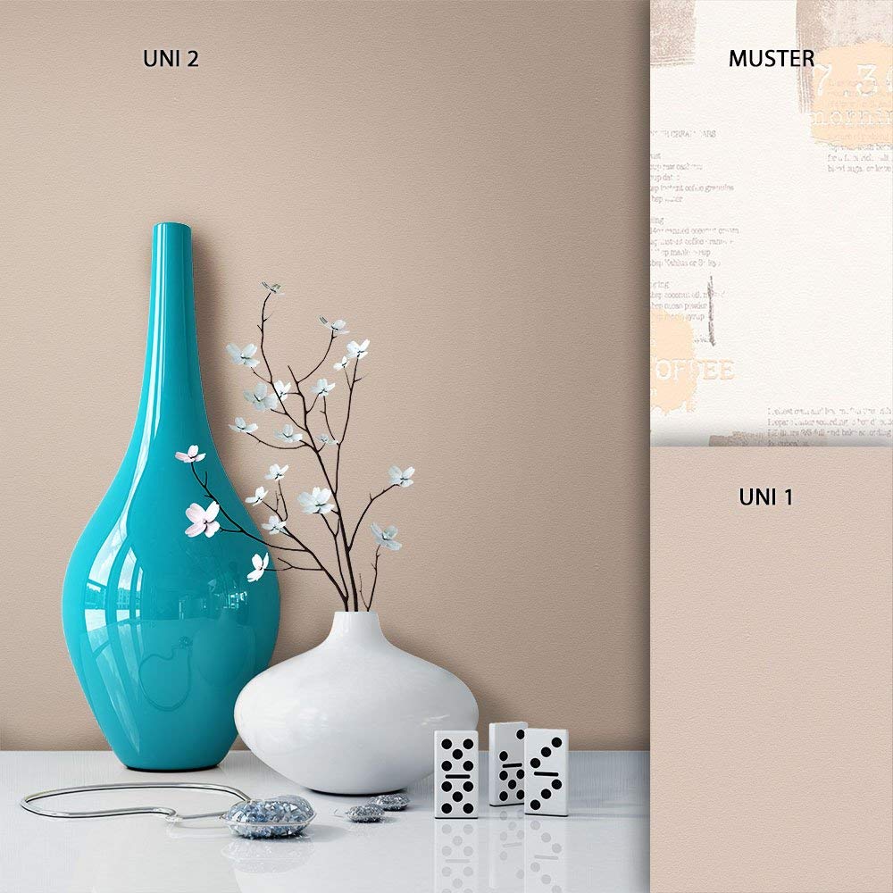 Newroom Design Newroom Non-Woven Wallpaper Beige/Brown/Cream Natural Fun Modern And Elegan