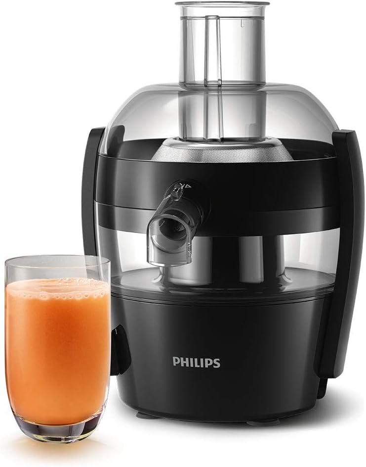 Philips Domestic Appliances Philips HR1832/01 Viva Collection Compact Juicer, 1.5 L, 500 W, Black