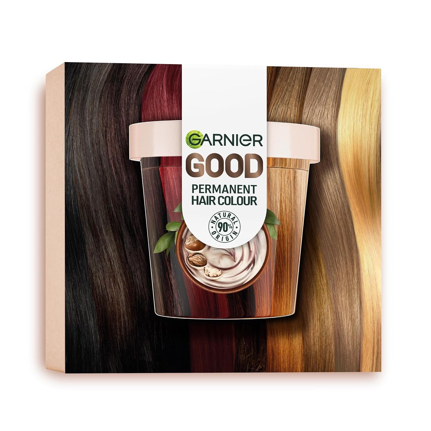 Garnier Good Starter Set Permanent Hair Color, Hair Dye Set for Intense and Long-Lasting Hair Color, Coloration for up to 8 Weeks of Radiant Color, No Ammonia, 9.1 Vanilla Blonde