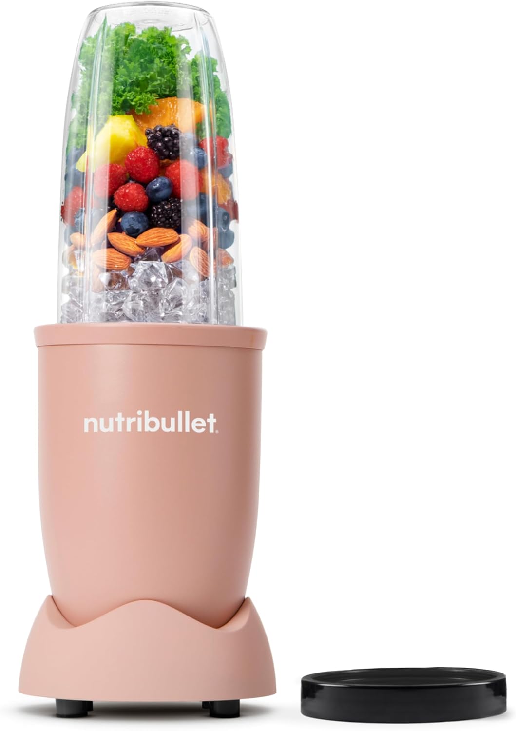 Nutribullet Pro 900 Smoothie Maker, Multifunctional, Fruit & Vegetable Blender, Compact Design, Easy Operation, Quick Cleaning, Optimal Nutrient Extraction, 900 W, Mineral Matte Pink (NB904MACL)