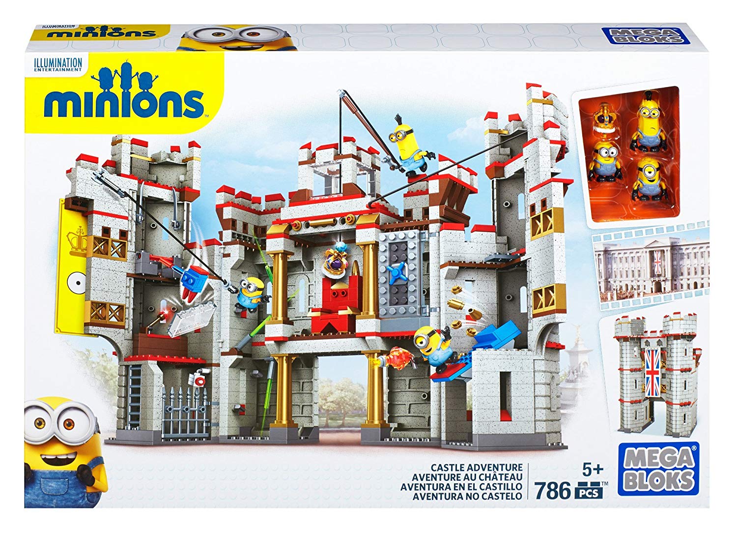 Mega Construx Mega Bloks Minions Castle Adventure Building Set