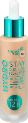 trend !t up Foundation Hydro Stay Silky Serum Rosé Beige 030, 30 ml