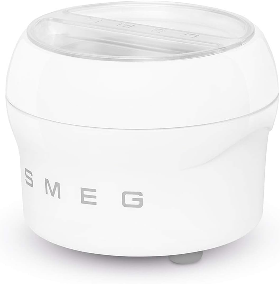 SMEG SMIC01 Accessories for Making Ice Cream, Plastic, 1.1 Litres, Transparent