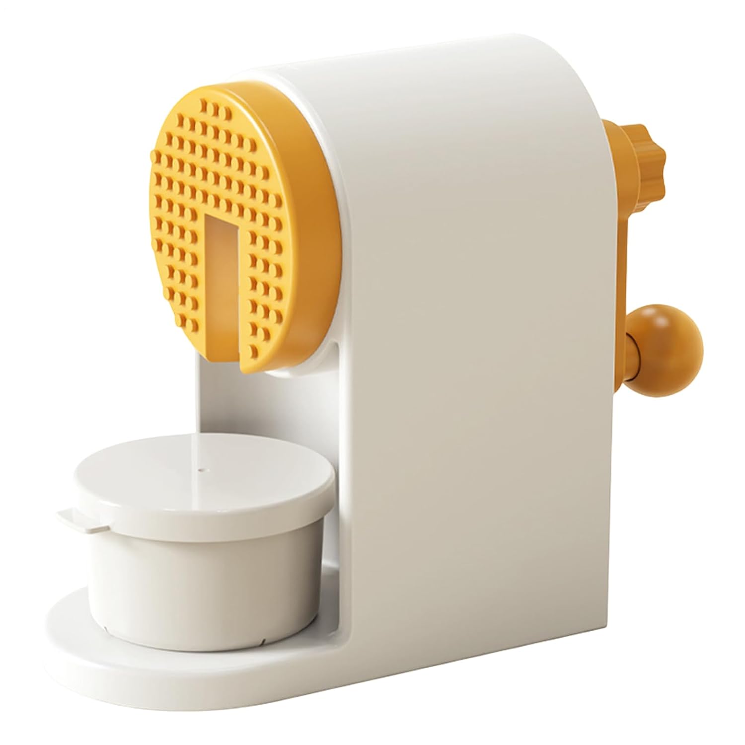 Kustimantu Manual Ice Shaver, Ice Shaver - Ice Maker Crusher Manual Snowcone Machine - Food Grade Crank Snow Maker Portable Slushies Shaving for Parties