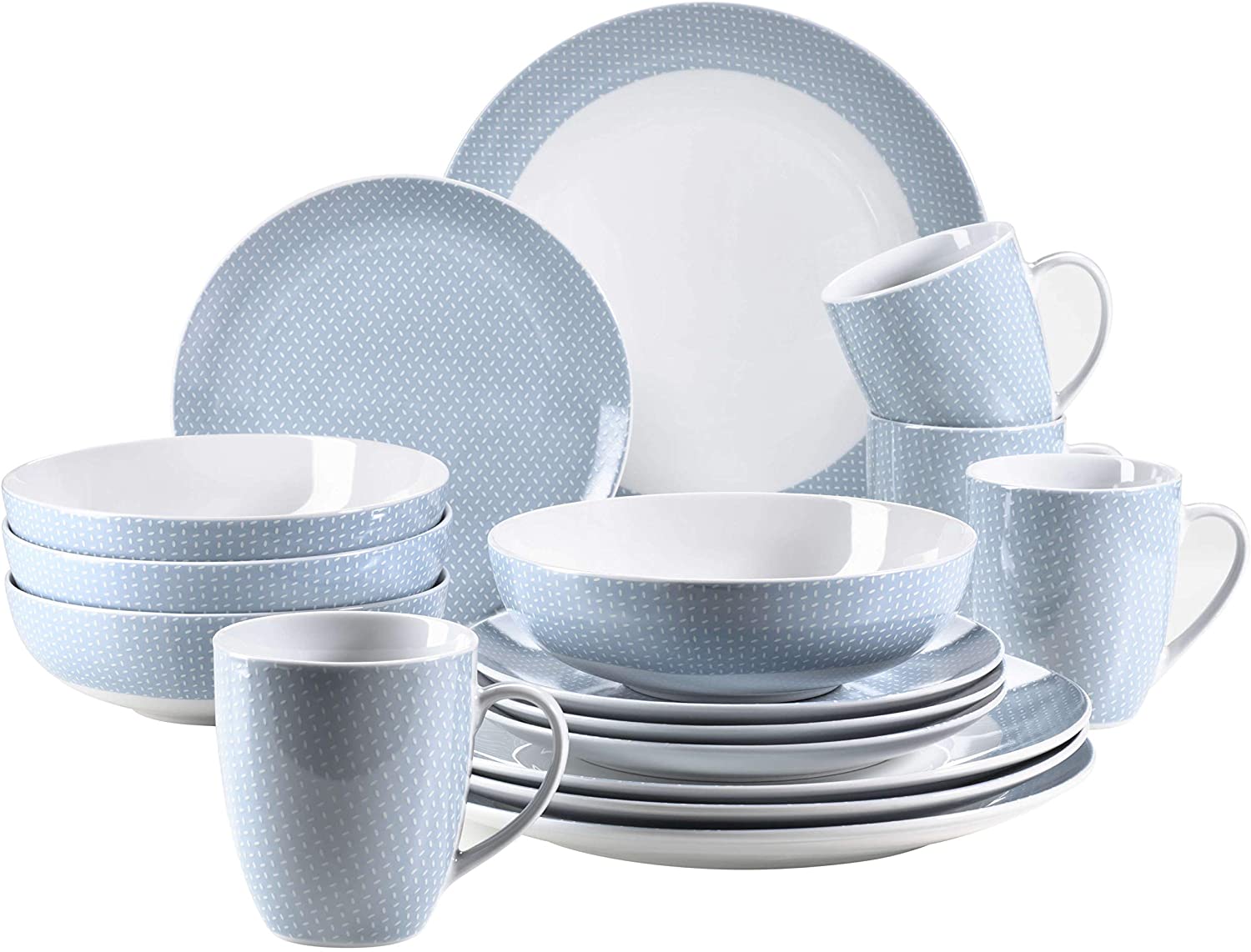 Maser Mäser Kitchen Time II Porcelain Crockery Set