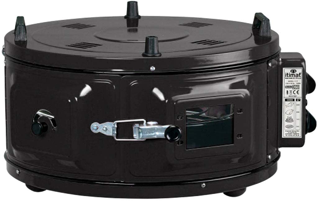 Itimat Davul Firin Round Oven with Thermostat 54 x 54 cm Black