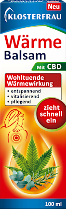 Klosterfrau Warming balm with 100 ml