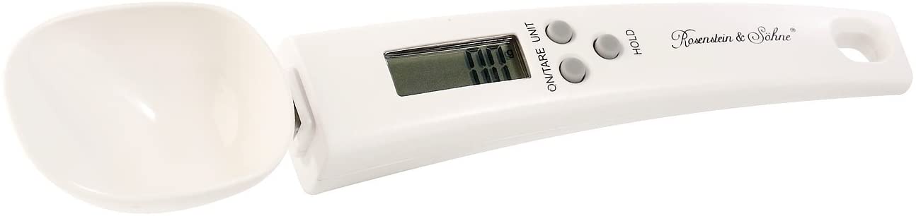 Rosenstein & Söhne Digital Spoon Scales for Powder and Spices up to 300 g LCD Display