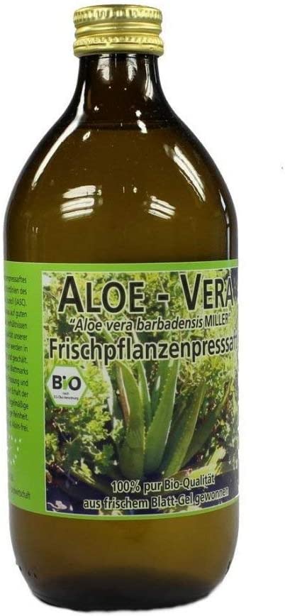 BioPräp Biolog.Präp.Handelsges.m Aloe Vera Juice Fresh Plant Juice 500 ml