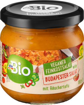 dmBio Vegan delicatessen salad such as Budapester Salad, 180 g