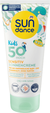 SUNDANCE Sonnencreme Kids sensitiv LSF 50, 100 ml