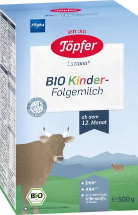 TÖPFER Follow-up milk for children from 12 months, 500 g