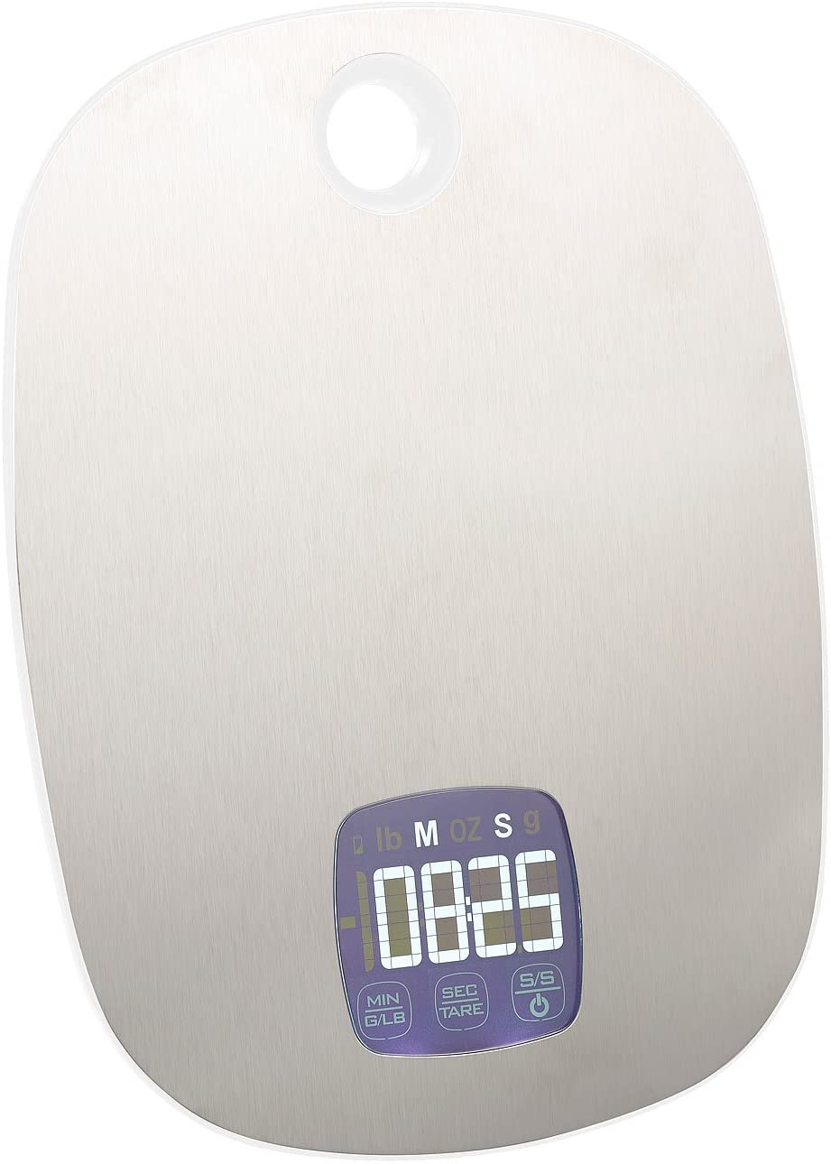 Rosenstein & Söhne Wall Kitchen Scale: Digital kitchen scale for wall mounting (kitchen wall scale).