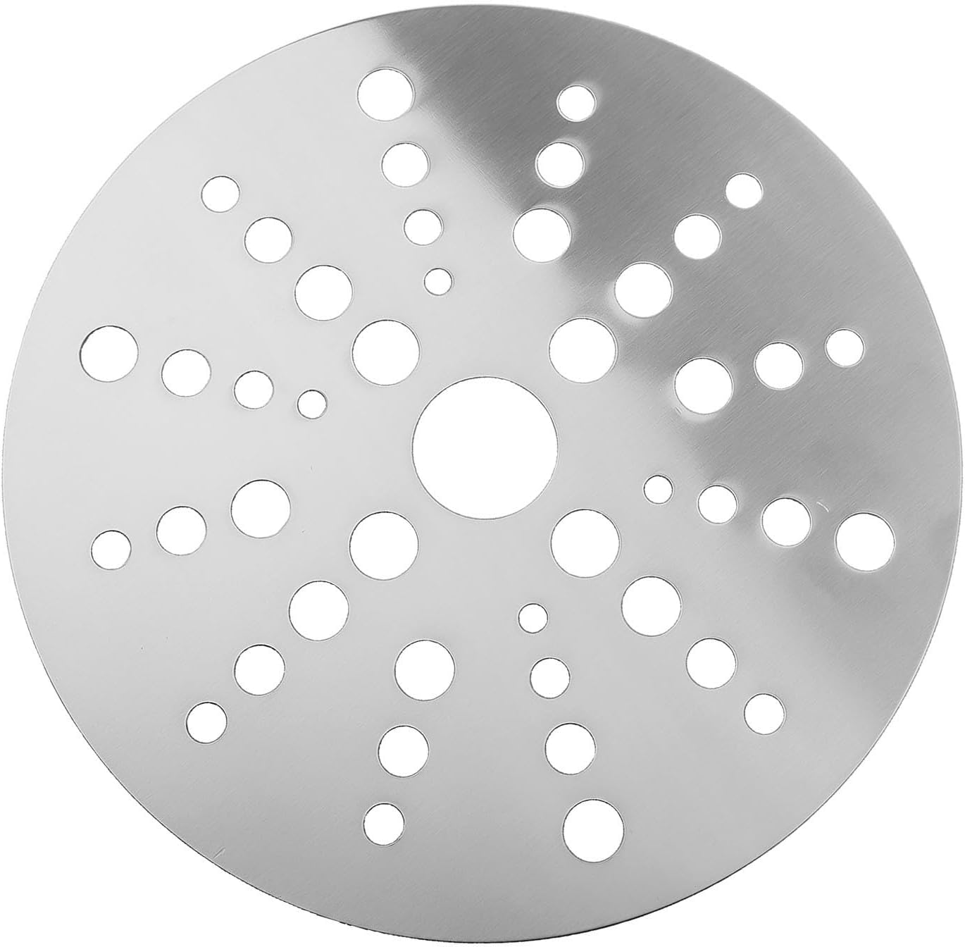 ReachMall Induction hob converter plate, induction adapter plate, stainless steel induction hob heat diffuser for ring plate, disc heat diffuser (19.8 cm)