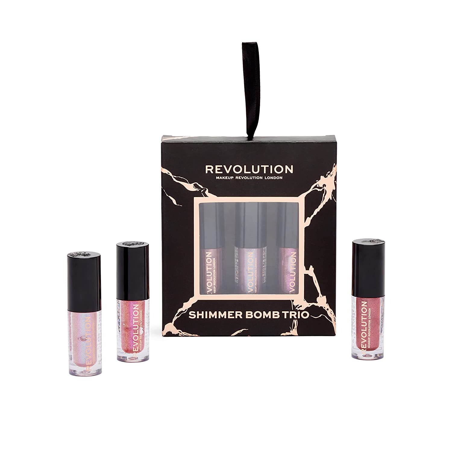 MakeUp Revolution Revolution Shimmer Bomb Trio, ‎mehrfarbig