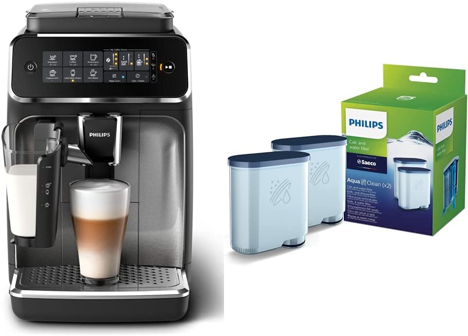 Philips Domestic Appliances Philips 3200 Series EP3246/70 Fully Automatic Coffee Machine, 5 Coffee Spec