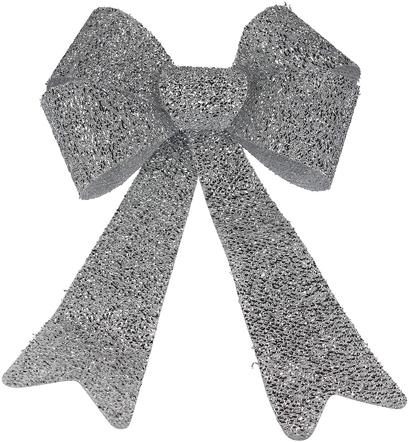 Daro Deko Plastic Bow In Glitter Look