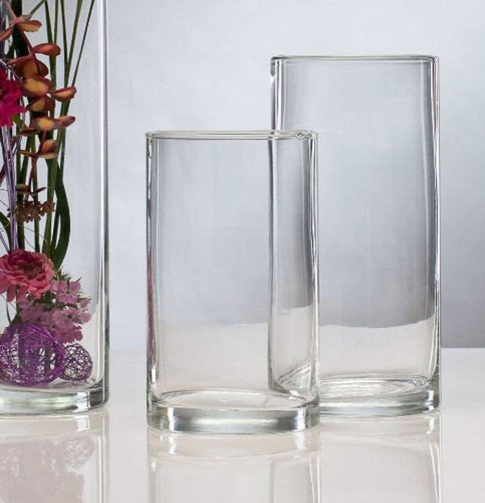 Sandra Rich glass vase CYLI cylinder 25cm