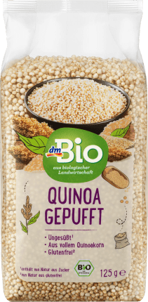 dmBio Quinoa buzzed, 125 g