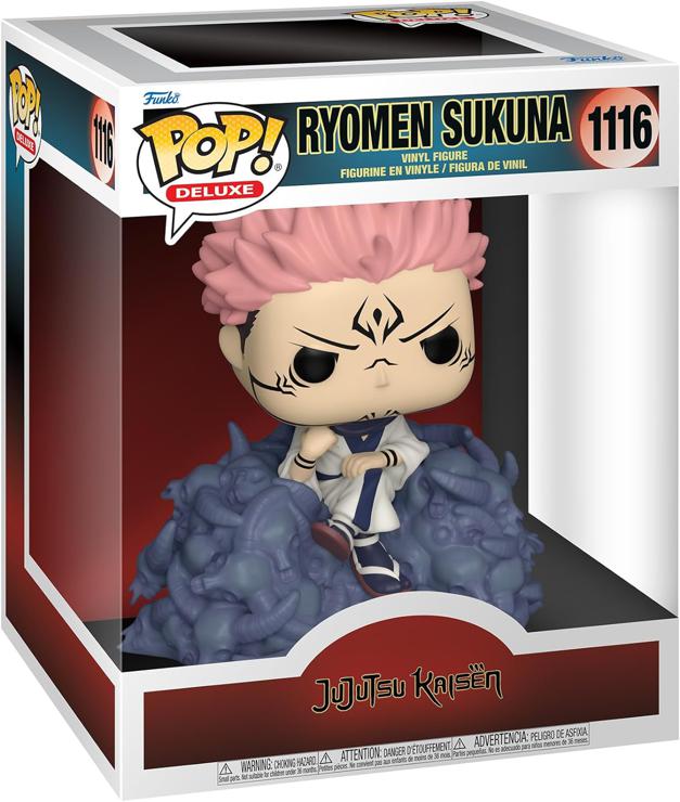 Funko Pop! Deluxe: Jujutsu Kaisen - Sukuna - Vinyl Collectible Figure - Gift Idea - Official Merchandise - Toys For Children and Adults - Anime Fans - Model Figure For Collectors and Display
