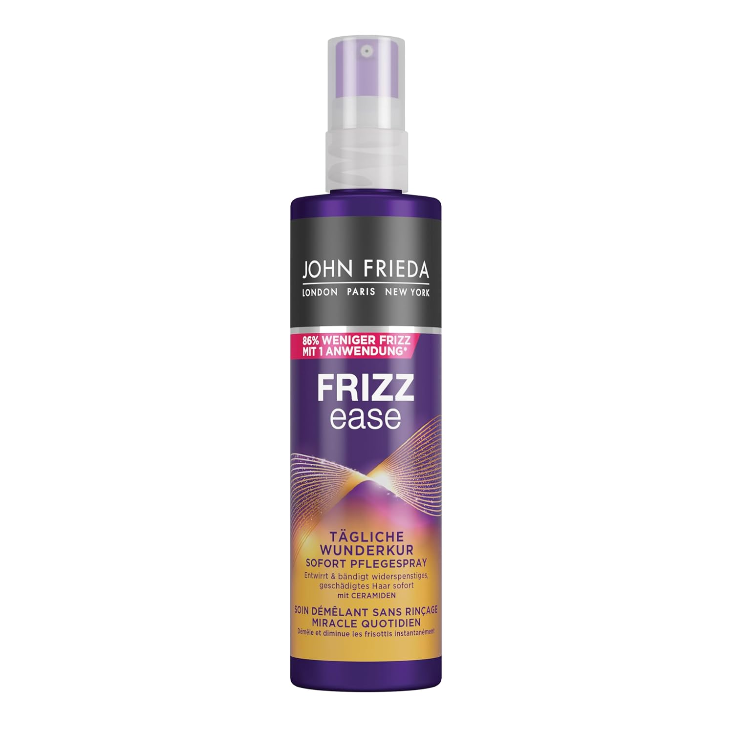 John Frieda Frizz Ease Daily Miracle Treatment Instant Conditioner Spray - (200 ml) - nourishes and detangles unruly hair