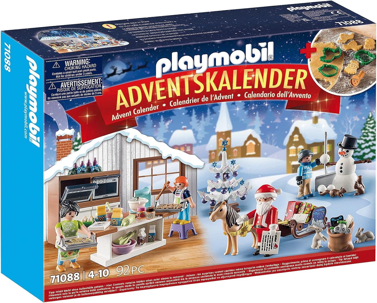 Playmobil® Christmas Advent Calendar Christmas Baking 71088