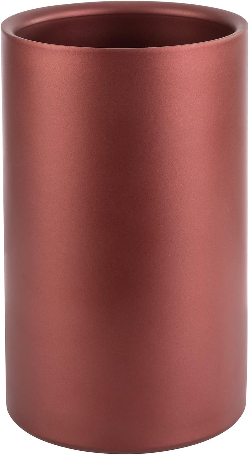 APS 36125 Double-Walled Bottle Cooler / Wine Cooler for Bottles with Max. Diameter 10 cm Copper Red / Outer Diameter 12 cm Height 20 cm