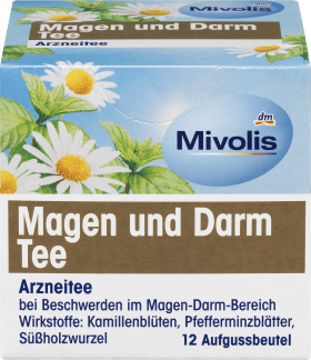 Mivolis Medicinal Tea, Stomach And Intestine Tea (12 X 1.75 G), 21 G