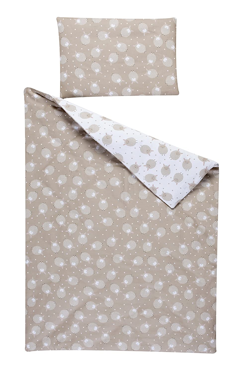 Schardt 2-piece bed linen sheep beige