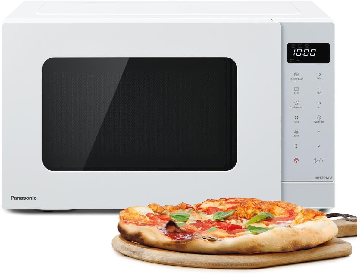 Panasonic NN-K35NWMEPG 24 Litre 900W Power 8 Auto Programmes Combo Cooking Technology White