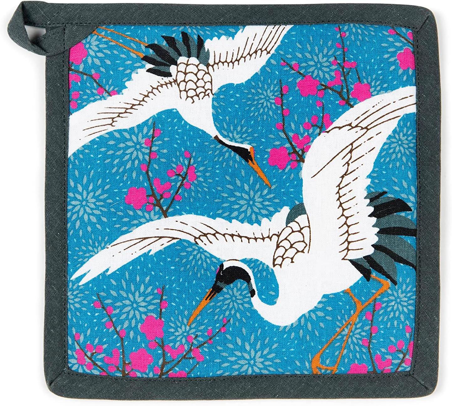 Excélsa Excelsa Kimono Pot Holder, 20 x 20 cm, Lining 100% Cotton, Polyester Filling
