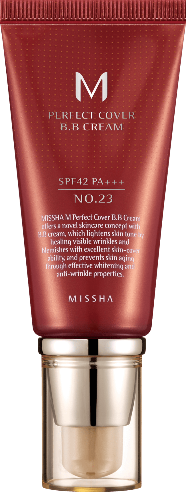 Missha Tagescreme Getönt M Perfect Cover BB Cream LSF42 No.23 / Natural Beige, 50 