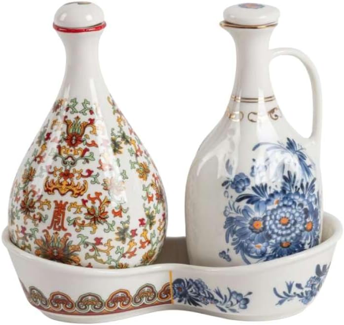 SELETTI Hybrid Thelme Oil and Vinegar Set