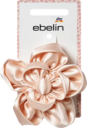 ebelin Hair & brooch flower, pink, 1 pc.