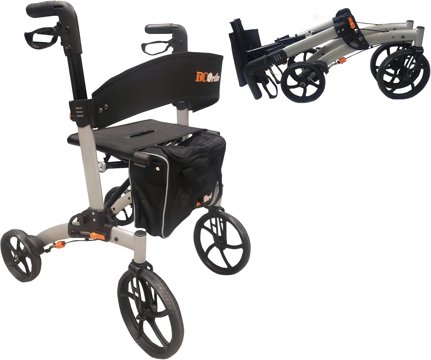 BC Ortho Tauro Rollator for Improving Mobility and Autonomy for Elderly and Elderly People