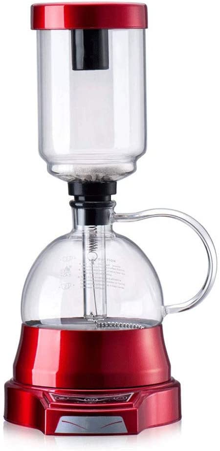 TWDYC Coffee Machine Brewing Electric Siphon Pot Coffee Machine Home Electric Siphon Coffee Pot Manual Brewing Glass Pot (Colour: A)