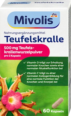 Mivolis Devil's Claw Capsules 60 pcs, 35 g