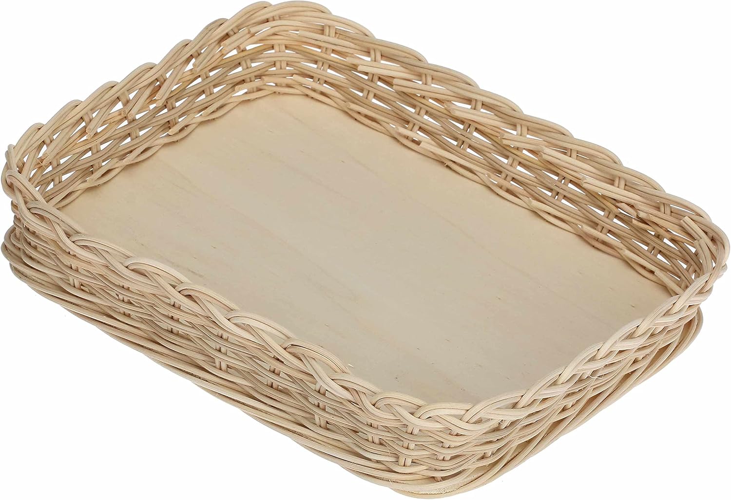 PORCELLANA Wicker Basket for Anghiari, 30 x 24 cm