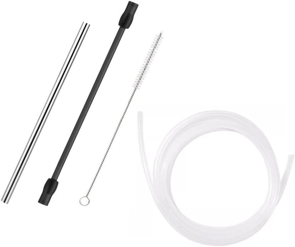 YJDOORPLAY Replacement set for coffee machine, milk frother, hose, replacement set for Siemens coffee machine, milk hose set, spare parts, accessories (set of 4)
