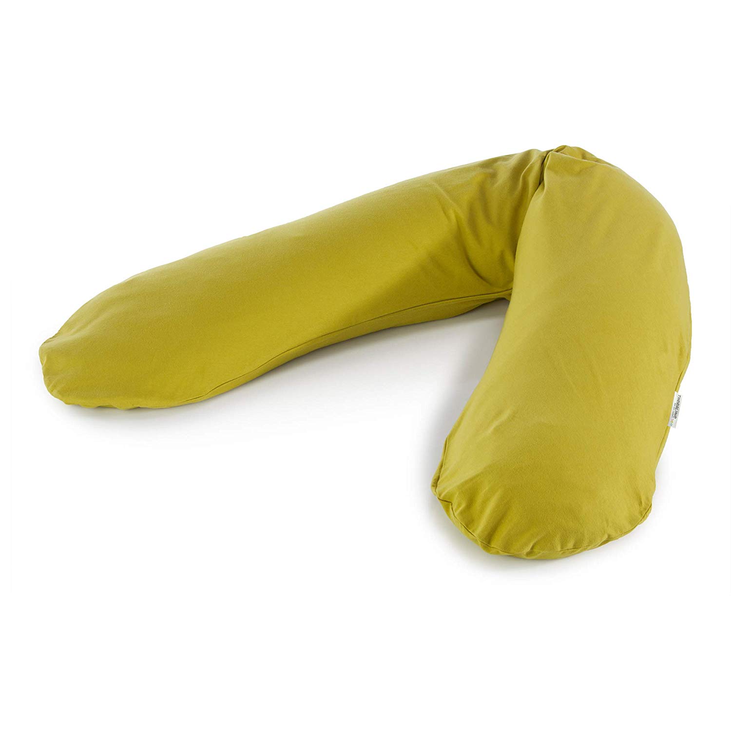 Original Theraline Nursing Pillow with Cover Jersey schilfgrün