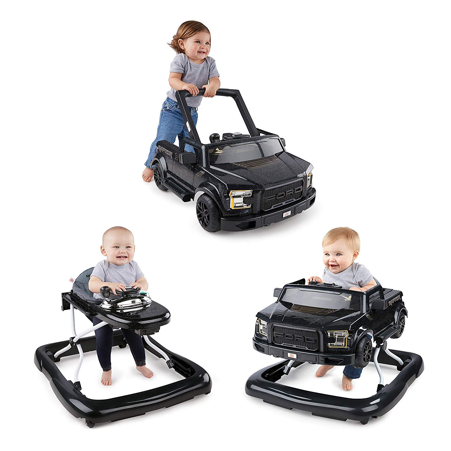 Bright Starts 3-In-1 Walker Ford F-150 Raptor