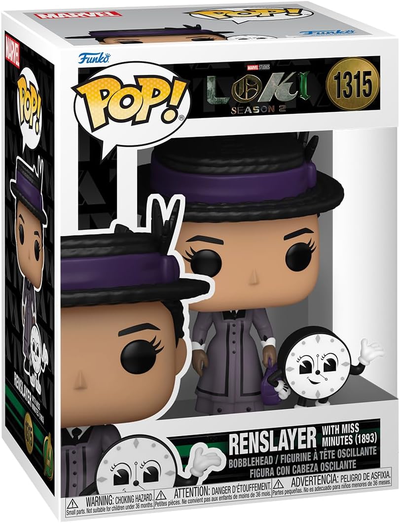 Funko Pop! & Buddy: Loki - Renslayer & Miss Minutes - Vinyl Collectible Figure - Gift Idea - Official Merchandise - Toys For Children and Adults - TV Fans - Model Figure For Collectors and Display