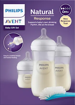Philips Avent Natural Response small baby bottle set, 4-piece, from birth, 1 pc.