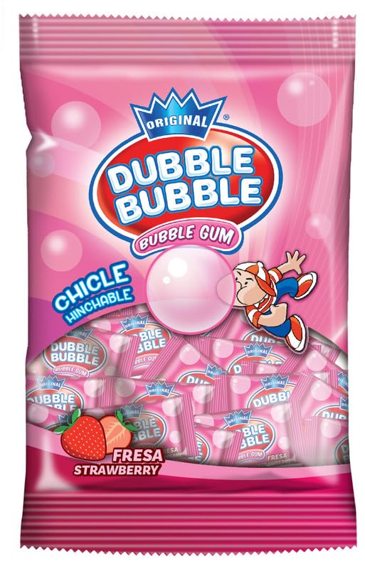 DUBBLE BUBBLE Strawberry 85g bag