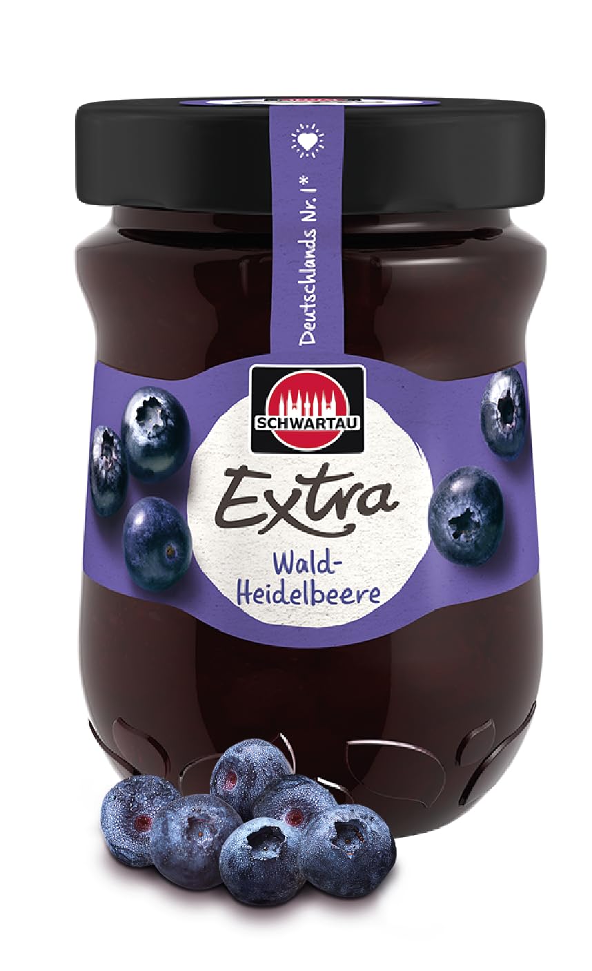 Schwartau Extra Blueberry Jam, 340g
