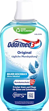 Odol med 3 Mouthwash Original, 500 ml