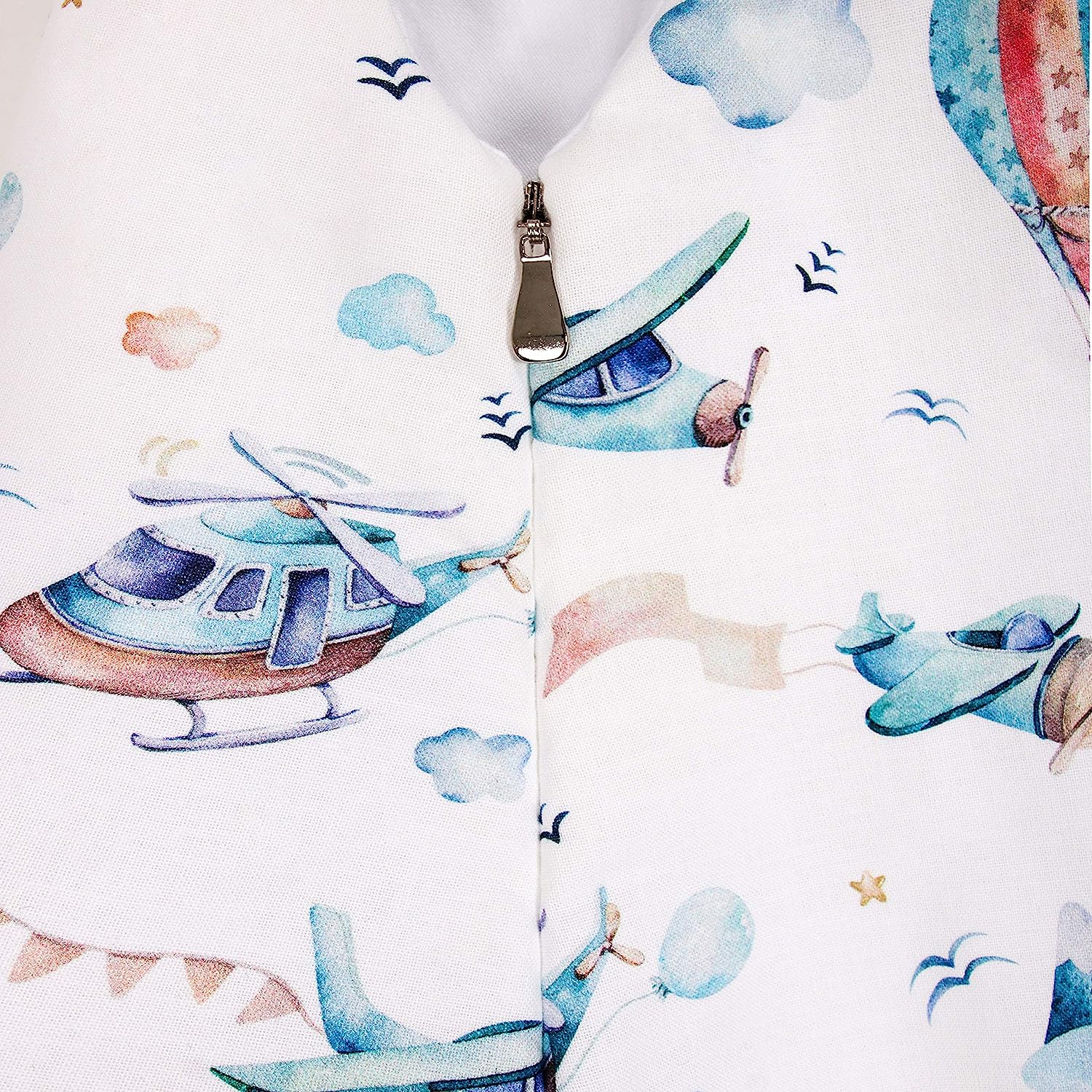 LULANDO Art. Baby Sleeping Bag, 100% Cotton, Anti-Allergic Silicone Fibre, Length 90 cm (Tarpaulin, 90 cm)